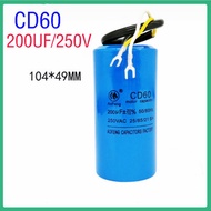 CD60 Motor Starting Capacitor 250V 300V 450V/100/150/200/250/300/350/400UF