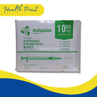 Indoplas Disposable Syringe 10cc/ml Sterile Sold per Box100pieces