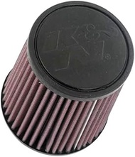 K&N Universal Clamp-On Air Filter: High Performance, Premium, Washable, Replacement Filter: Flange D
