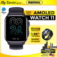 REMAX AMOLED Smart Watch Waterproof Bluetooth Call NFC Speaker Microphone Sport Health Monitoring Mu