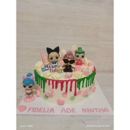 (0_0) Kue Ulang Tahun LOL Surprise/Cake cokat/Cake ultah ("_")