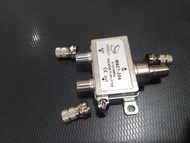 splitter antena tv cabang 2 way spliter Signal + drat connector BSO