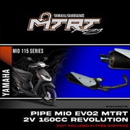 PIPE MIO EVO2 MTRT 2V 160cc Revolution