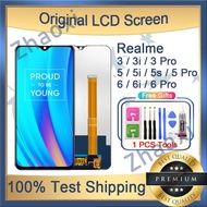Realme 3 3i 3 Pro 5 5i 5s 5 Pro 6 6i 6 Pro LCD Screen Replacement