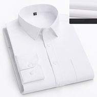  Super Big Size 11XL 10XL 9XL 8XL Dress Shirts For Men Long Sleeve Autumn Spring Regular Fit Social