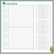 TAMAKO Card Protector Sleeves, A7 6-Ring A7 Binder Pages,  Binder Refill