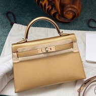 hermes 愛馬仕 mini kelly 2代 y9 鎏金 奧林匹克限定 k刻 山羊皮