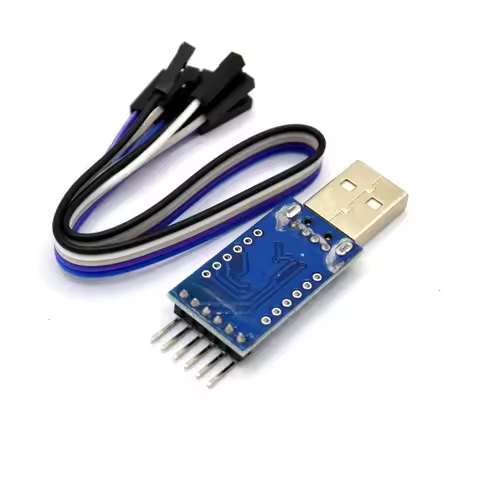 CP2104 USB to TTL Serial Adapter Module - UART STC Downloader Flash Programming Tool