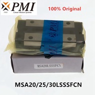 Taiwan PMI block carriage MSA20LSSSFCN MSA25LSSSFCN MSA30LSSSFCN linear guide slider blocks MSA20253