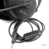 LIDU1 Universal 3 5mm  Headphone Cable for Beyerdynamic MMX300 Headset Oxygen-free Copper Wire Repla