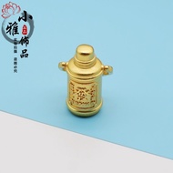 #Vietnamese Shajin Hot Water Bottle Fortune Bottle Bafang Lai Cai Pendant Diy Sweater Chain Accessor