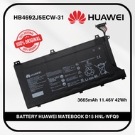 Original Huawei HB4692J5ECW-31 for Matebook D15 HNL-WFQ9 Battery