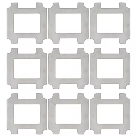 ABWM-Replacement Mop Pads& Cloths 9Pcs Window Rag Set For Ecovacs Winbot W2S/W2S PRO Robot Vacuums C