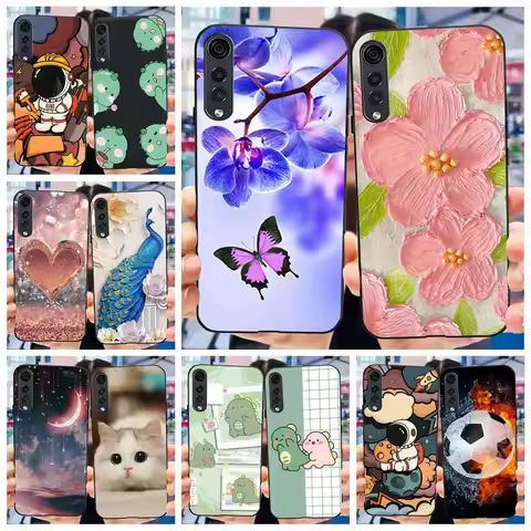 For LG Velvet 5G Case LM-G900N New Fashion Painted Back Cover 6.8'' Silicone Soft Phone Case For LG 