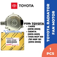 Toyota Radiator Fan Motor For Toyota Vios Ncp150/ Ncp151/ Nsp 151/ Yaris / Sienta (16363-0Y040)