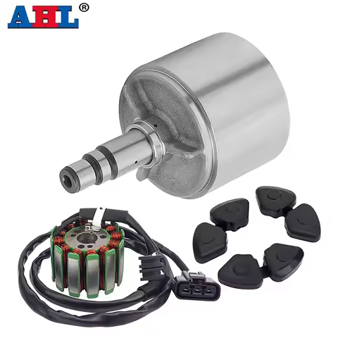 AHL Stator Coil & Motor Magnetic Cylinder Rotor & Rubber For YAMAHA YZFR1 R1 RN12 FZ8 FZ1 FZ8-N Faze