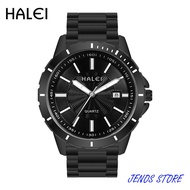 Jam Tangan Halei 8033 Lelaki Wanita  Halei Watch 8033 Man Watch Woman Watch Black Water Resistance A