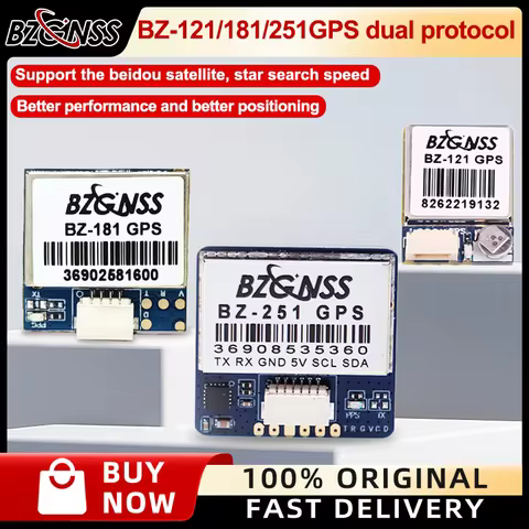 BZGNSS BZ-121 BZ-181 BZ-251 Dual Protocol GPS Protocol Module 1Hz-10Hz Support Beidou satellites For