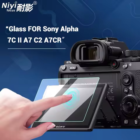 1/2/3PCS Tempered Glass Screen Protector for Sony Alpha 7CII A7 C2 A7CR A6700 A6400 ZV1 ZV1II Camera