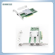 HOME ELEC-10 Gigabit Ethernet Network Card Pci Express X8 Single/Dual SFP+ Port Network Adapter E10G
