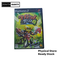 Zenith Rarity Sony Playstation 2 PS2 game Ratchet and Clank 4