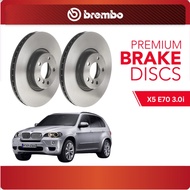 BREMBO Front Discs (2pcs) - BMW X5 E70 2007 3.0i BMW X5 F15 2.0i X-DRIVE 2015 40e BMW X6 E71 E72 3.0