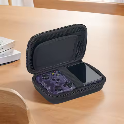 Storage Bag Shockproof Travel Case Game Console Bag for Anbernic RG353V/RG35XX/RG40XXV/RG353VS Conso