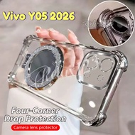 For Vivo Y05 4G Glitter Shockproof Silicon Case For Vivo Y 05 VIVO Y05 vivoY05 05Y Y05Vivo VivoY05 4