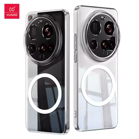 ‌Xundd For Xiaomi 15 Ultra Magnetic Phone Case,Anti-Yellowing Clear Transparent Scratch-Resistant Co