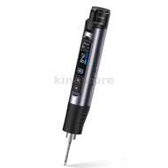 FNIRSI HS-03 Cordless Soldering Iron 10W 100–450°C Swappable 2600mAh Battery Type-C 0.96" IPS Screen