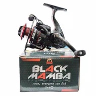 reel pancing ikan mas bawal mujair ukuran 2000 swan black mamba