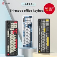 AJAZZ AJAZZ AF98 Wireless Keyboard with Mechanical Feel, Gateron Switch, Bluetooth 3-Mode, RGB Backl