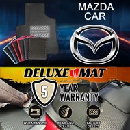 MAZDA LIVE DELUXE MAT **Sila pilih model kereta dan warna ** 2, 3, 6, 8, CX-5, CX-3, CX-30, Accessor