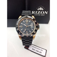 100% Original Rizon Men Watch Stainless Steel  Analog Quartz Watch RZ6027MPR-IBK