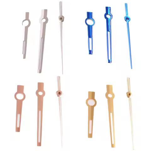 Green Luminous Silver Rose Gold Blue Watch Hands Fit NH35 NH36 ETA 2824 2836 PT5000 ST2130 Movement