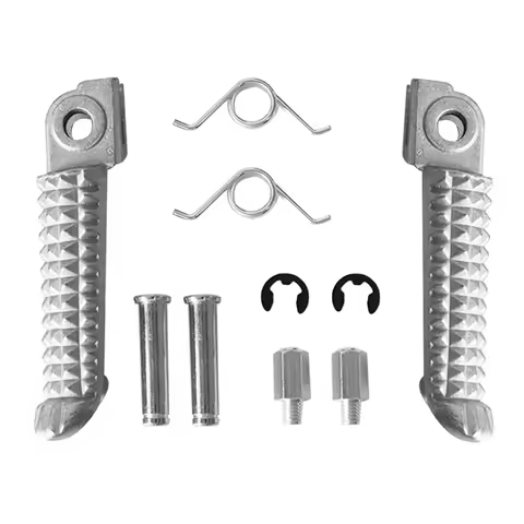 Motorcycle Pedals Footrest Foot Step Pegs Accessories For Kawasaki NINJA 400 ZX-4RR Yamaha MT09 MT07