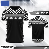 Modern Barong Tagalog philippine ethnic shirt Full Sublimated for Men Women Polo Shirt Black Grey Pu