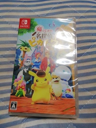 【全新未拆封】SWITCH 大偵探皮卡丘歸來 Nintendo Switch 軟體