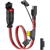 Kabel Sambungan SAE Serasi dengan Pengecas Bateri Pintar NOCO Genius, Penyesuai SAE 16AWG dengan Pal