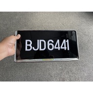 NOMBOR PLET KERETA / NUMBER PLATE KERETA / PLET KERETA KRISTAL  / NUMBER PLATE KERETA 3D / NOMBOR MAHJUNG