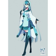 Glaceon Eeveelution gijinka cosplay costume