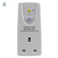 Uk Plug 13A Gfci Leakage Protection Plug Rcd Socket Home Circuit Breaker Cutout  Switch- Uk Plug