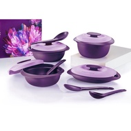 TUPPERWARE Purple Royale Petit Serveware Set