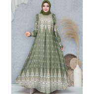 WPS Collection - Gamis Maxmara  - Gamis Husna Muslimah Ukuran Jumbo - Pakaian Gamis Wanita Elegan da