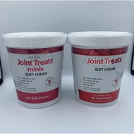 PHS Joint Treats + Joint Treats Minis Soft Chews joint support treats for dogs glucosamine dog MSM creatine EPA DHA zinc