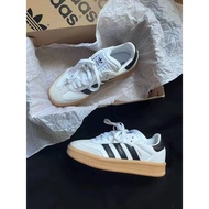 Chong Ready Stock ️ [Only Sell Pure Original] Adidas Adidas Samba XLG "Black White/Gum" Sampa Dance 