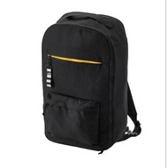 DeVARLDENS travel backpack, black, 33x17x55 cm/36 l