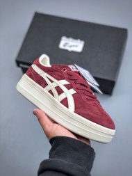 Onitsuka Tiger全新✅帶盒hkluxehk 🎁 Platform Burgundy
