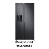 Samsung 660L Side by Side | RS64R5101B4/ME Fridge Refrigerator Freezer Peti Sejuk Peti Ais 电冰箱