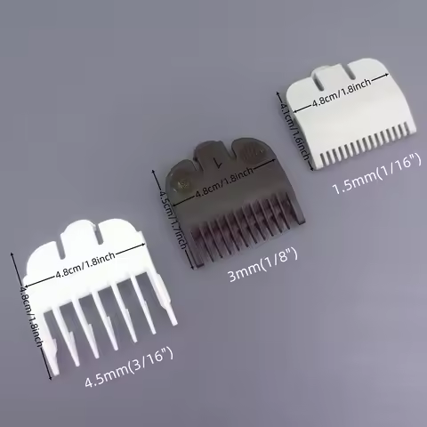 2/3Pcs Hair Clipper Guards Set Cutting Guides Fits for Wahl Clippers Trimmer Replacement Guard Color